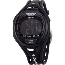 Timex Mens Ironman Triathlon Digital Display 50 Lap Limited Phiten Black Watch