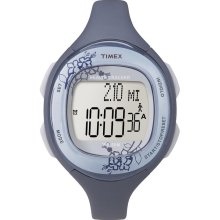 Timex Women's T5K484 Health Tracker Floral Navy Watch