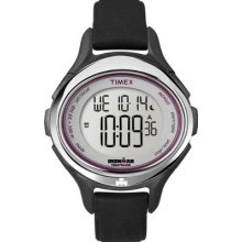Timex Womens T5k5009j All Day 50-lap Ironman Oval Case Silicone Strap Watch Wris