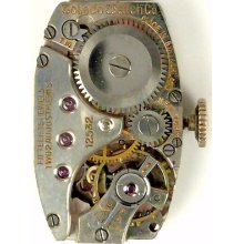 Toledo Watch Co. Mechanical - Complete Movement - Sold 4 Parts / Repair