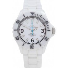 Toy Watch Fluo Ceramica White Dial Ceramic Unisex Watch CM01WH ...