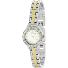 Two-Tone Anne Klein Two-Tone Glitz Watch - Jewelry