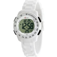 Unisex Sector R3251572045 Digital Display Expander White Strap Watch
