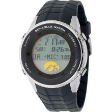 University of Iowa Hawkeyes Mens Schedule Wrist Watch