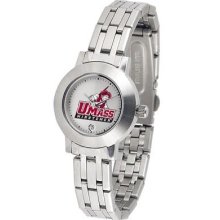 University of Massachusetts UMass Ladies Stainless Steel Watch