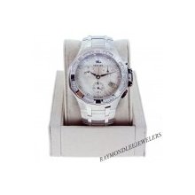 Used Concord Saratoga 0311157 Stainless Steel and Diamond Mens Watch