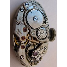 Used Vintage Swiss Oval Watch Movement 17 Jewels 3 Adj.