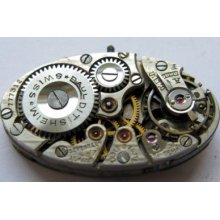 Used Vintage Swiss Oval Watch Movement P. Ditisheim