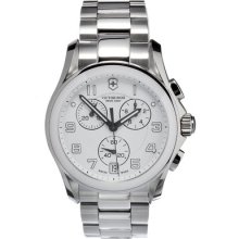 Victorinox Swiss Army Chrono Classic White Dial Men's Watch #241538