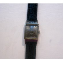 Vintage 10K White Gold Filled Bulova Watch