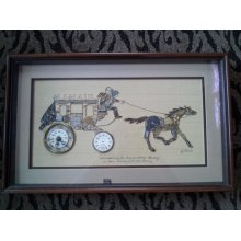 vintage Girard Wall Clock carriage Art Pocket Watch Wrist Parts