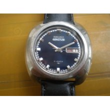 Vintage Japan Seiko 5 Actus 21 Jewels Automatic Men's Watch 7019 7010