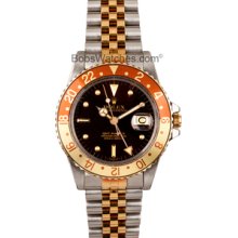 Vintage Rolex GMT-Master Model 16753 Brown Dial