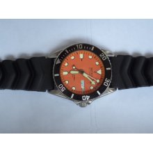 Vintage Seiko Mid-size Scuba Diver 7s26 - 0050 200M W/All New After-Market Parts