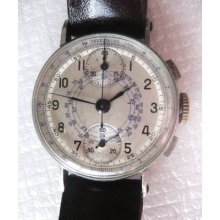 Vintage Swiss Made Chronograph Telemeter Wristwatch