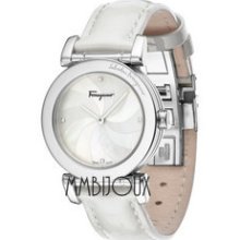 Watch Women Salvatore Ferragamo F50sbq9901isb01 Salv 31mm Ss White Dial