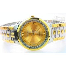 Wholesale---20pcs Quartz Watch Man Steel Band Gift Table 119047