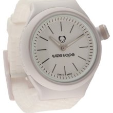 Wize & Ope Unisex Wize Club Analogue Watch Sh-Cl-4 With White Dial