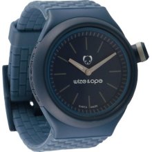 Wize & Ope Unisex Wize Club Quartz Analogue Watch Sh-Cl-7 With Blue Dial