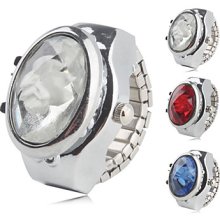 Women's Alloy Analog Ring Watch with Flower (Assorted Colors)
