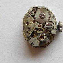 Zodiac Cal 18a Watch Movement & Dial Runs And Keeps Time