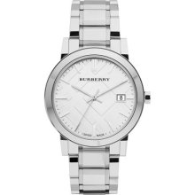 2012 Burberry Timepiece Swiss Made BU9000 (NEW with 2 years warranty) - Silver - Metal