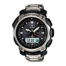 2013 Casio Protrek Solar Prg-505t-7 Prg-505t-7dr Compass Barometer Altimeter