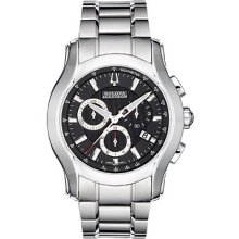 63B141 Bulova Accutron Mens Stratford Chronograph Watch