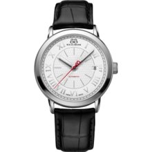 88 Rue Du Rhone Watch, Mens Swiss Automatic Double 8 Origin Black Leat