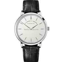 A. Lange & Sohne Saxonia Thin White Gold Watch 211.026