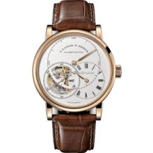 A. Lange & Sohne Richard Lange Rose Gold Tourbillon Watch 760.032