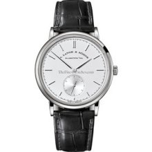 A. Lange & Sohne Saxonia Automatic White Gold Watch 380.026