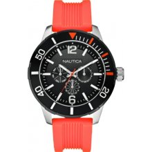 A14627G Nautica Mens NSR 11 Orange Watch