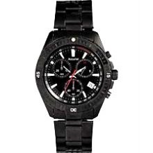 Accurist Men's Black Chronograph Watch - Mb793b