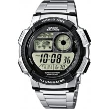AE-1000WD-1AVEF Casio Mens World Time Digital Sports Watch