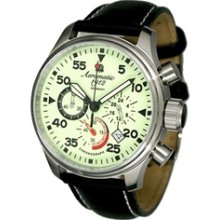 Aeromatic 1912 Aviator Chronograph with Luminous Dial #A1342