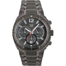 Andrew Marc Chronograph Gunmetal Stainless Steel Men's Watch A21202tp