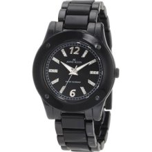 Anne Klein Black Ion Resin Ladies Watch 109181bkbk