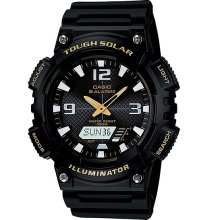 AQ-S810W-1B AQS810W Casio Analog Digital 100m Tough Solar Watch