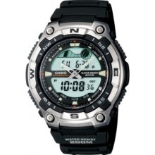 AQW-100-1AVEF Casio Mens Chronograph Dual Sports Watch