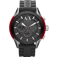 Armani Exchange Men's Black Dial Watch AX1211