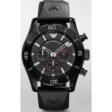 Armani Sportivo Chrono Black Dial Men's watch #AR5948