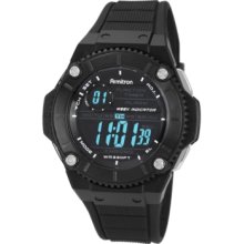 Armitron Men's 8245BLK Oversized Black Round Digital Sport Watch
