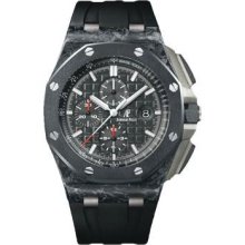 Audemars Piguet Men's Royal Oak Black Dial Watch 26176FO.OO.D101CR.02