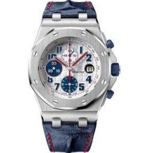 Audemars Piguet Men's Royal Oak Offshore Silver Dial Watch 26208ST.OO.D305CR.01