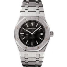 Audemars Piguet Men's Royal Oak Black Dial Watch 15300ST.OO.1220ST.03