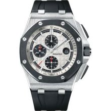 Audemars Piguet Men's Royal Oak Offshore White Dial Watch 26400SO.OO.A002CA.01