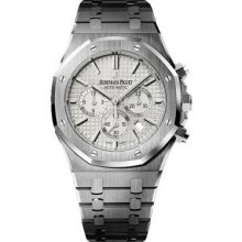 Audemars Piguet Royal Oak Chronograph Automatic Silver Dial Stainless Steel Mens Watch 26320ST.OO.1220ST.02
