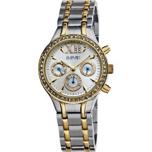 August Steiner Women's Crystal Multifunction Bracelet Watch (August Steiner Ladies Crystal Multifunction Watch)