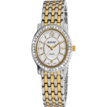 August Steiner Women's Dazzling Diamond Oval Bracelet Watch (August Steiner diamond bracelet)